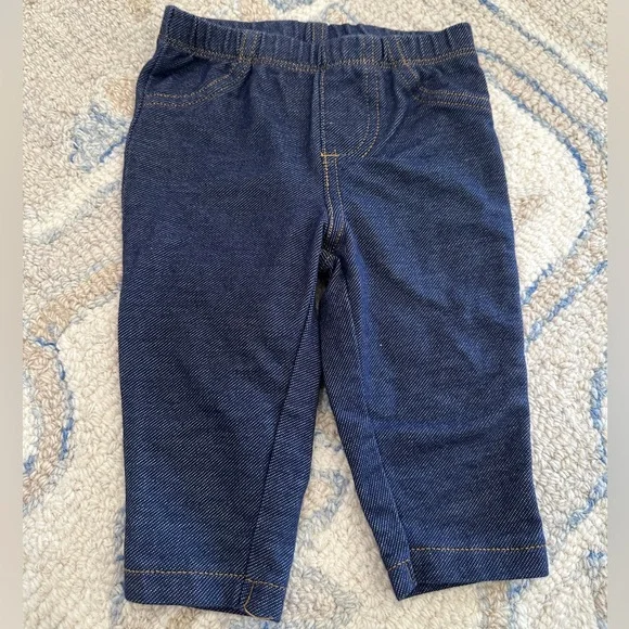 Carter's Classic Blue Denim Leggings