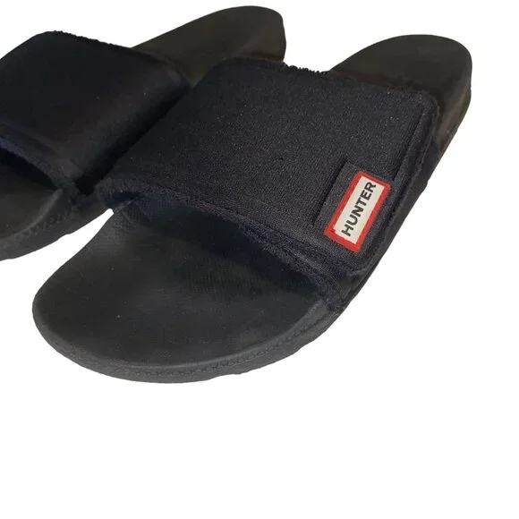 Hunter Slides US 9 Black UK 8
