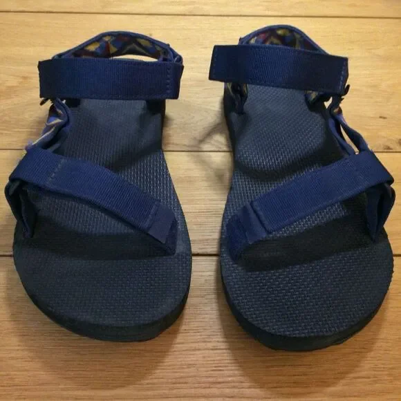 Teva Original Universal sandal blue geometric 