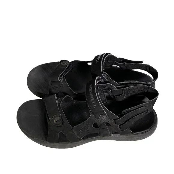 Merrell Hiking Sport Water Sandals Black Granite Men's Size 8