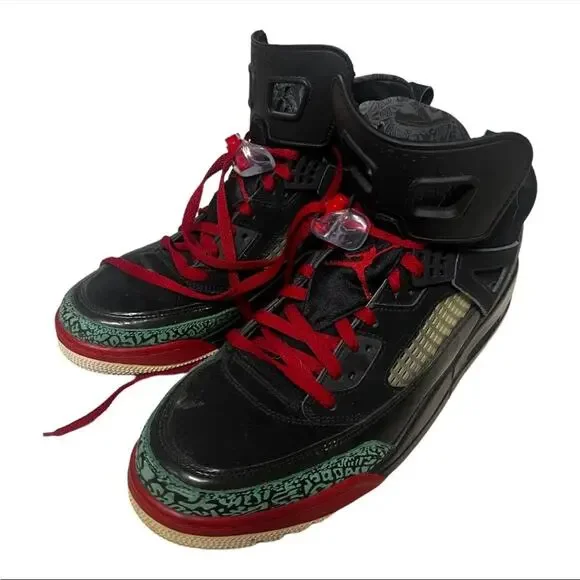 Nike Air Jordan SPIZIKE OG Black/Varsity Red/Green Men’s Size 13