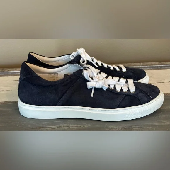 Michael Pasinkoff Men’s Navy Suede Sneaker - Size EU 41‎