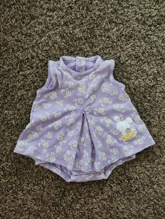 Carter's Floral Dress Romper