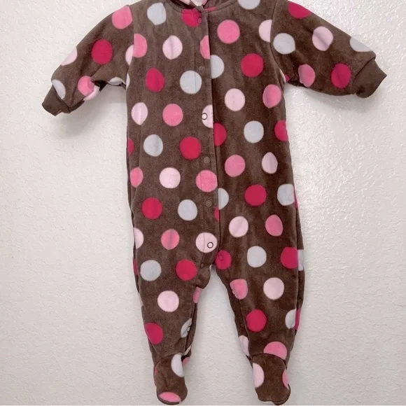 Carter’s BrownSleep and‎ Play Footed Pajamas