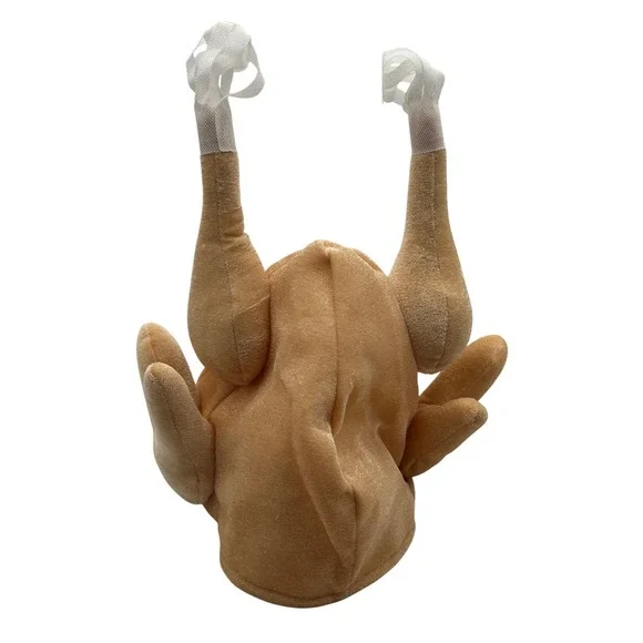Novelty Turkey Hat Plush Thanksgiving‎ Costume Holiday Party Outfit Adult