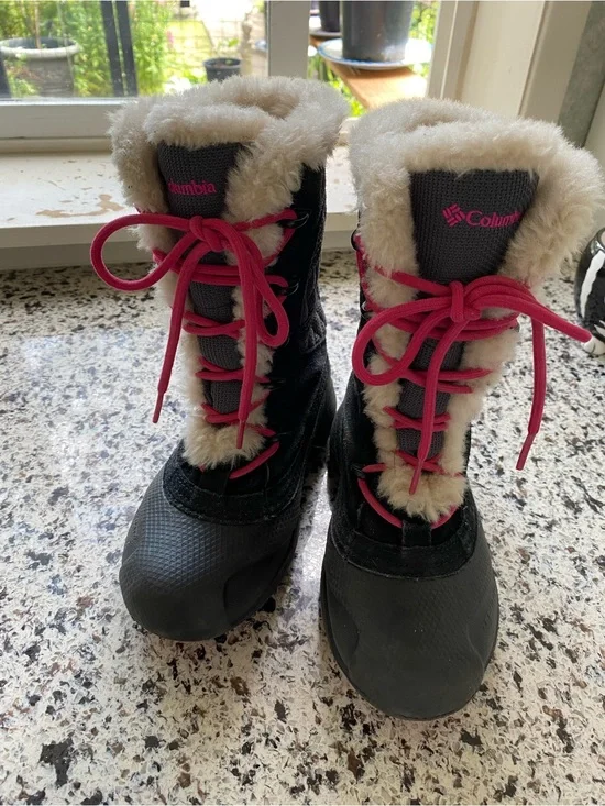 COLUMBIA Heather Canyon Waterproof Warm Winter Boots Girls 1