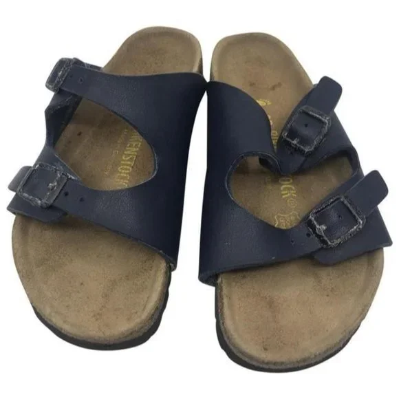 Birkenstock Dark Blue Unisex Child Sandals Size Us