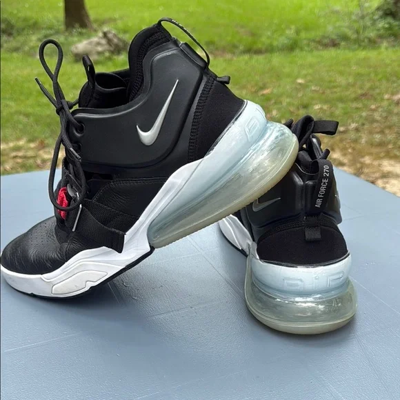 Nike Air Force 270 Black and White Sneakers