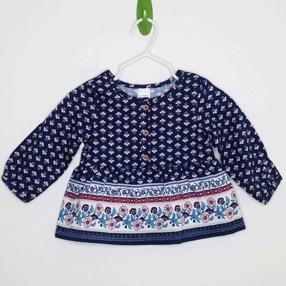 Carter's Flower Shirt 6m