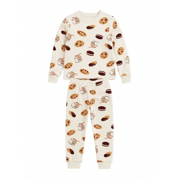 Carter’s Child of Mine Milk & Cookies 2-Piece Pajama Set | Toddler 2T