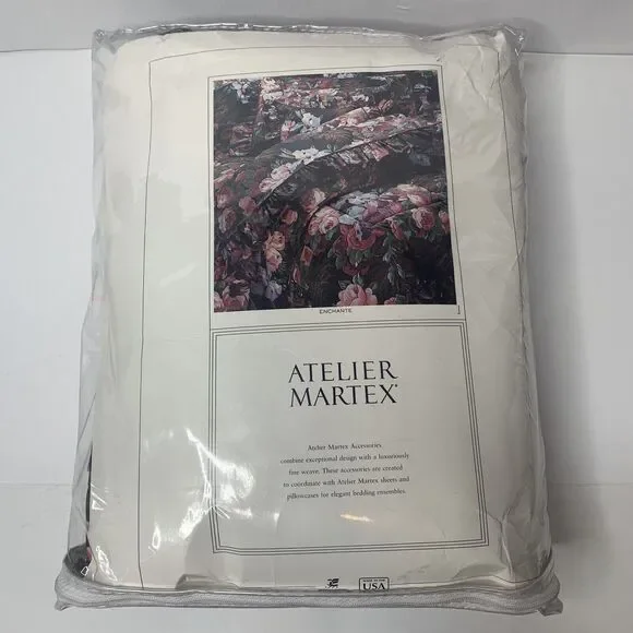 Atelier Martex Enchante Floral 200 TC Combed Cotton Full/Queen Duvet Cover