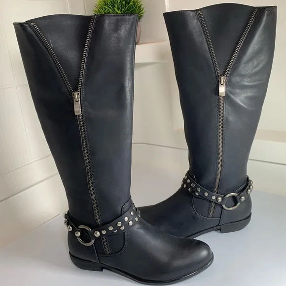 Very Volatile Motto‎ Riding Boots