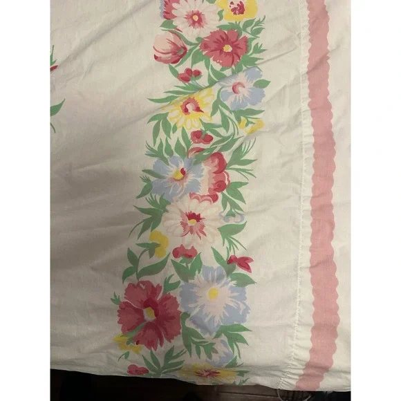 Ralph Lauren King Size Sunnyvale Sheet Set Floral 100% Cotton no iron‎ Rare HTF