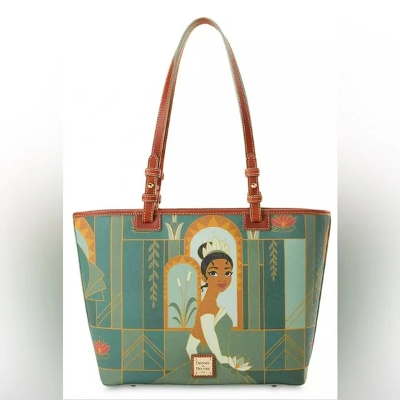 💫Disney Dooney & Bourke Tiana Tote- Collectible 4 Disney fans & Enthusiasts 👸🏽 🐸
