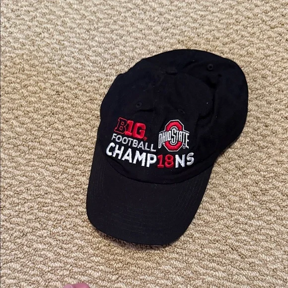 Ohio State Black Championship Cap