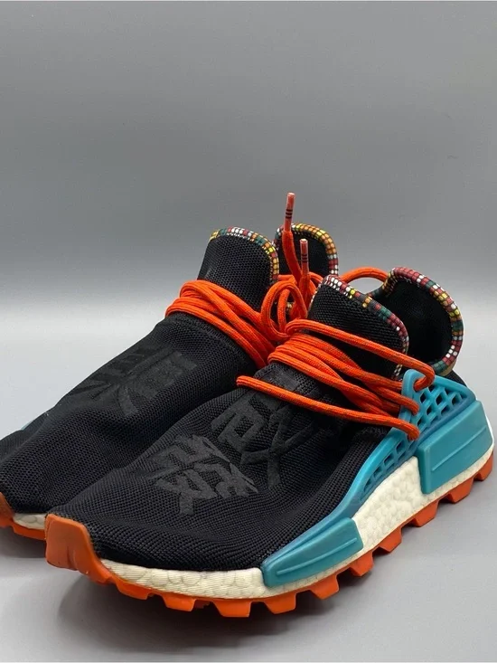 Adidas NMD HU Pharrell Inspired Pack Black Men’s Williams Orange