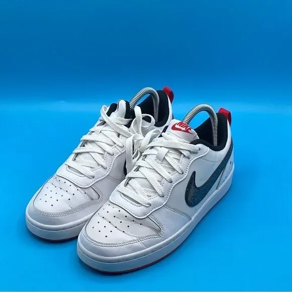 Nike Court Borough Low 2 SE GS White Very‎ Berry
