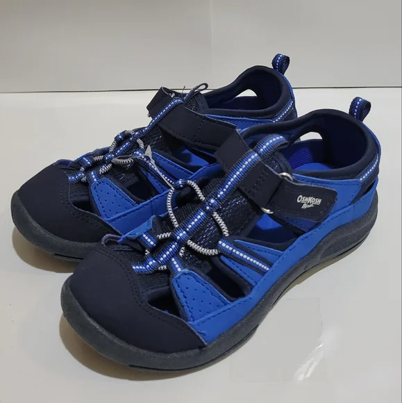 OshKosh B'gosh Toddler‎ Everyplay Flexible Outsole Bump Toe Sandal Blue