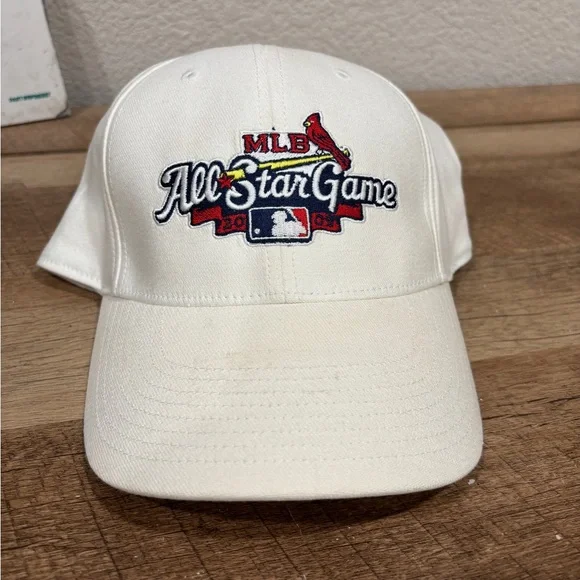 Nike White and Red Party Hat