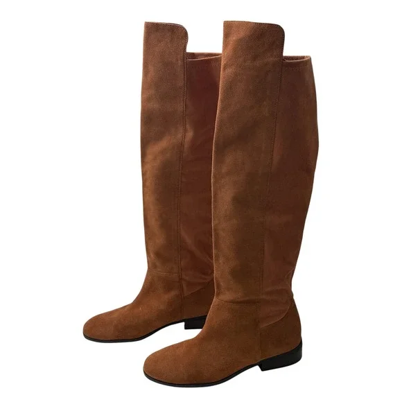 Lucky Brand Women's Calypso Pull-on Over-the-Knee Suede Boots