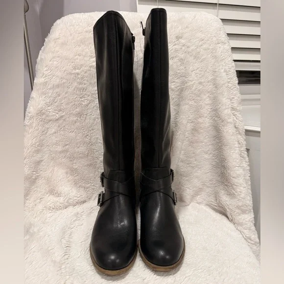 NWT / Life Stride Black Over the Knee Boots | Size 8