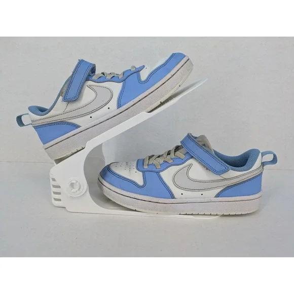 Nike Court Borough Low 2 Sneakers Kids 2.5Y Blue White DV5457-128 Shoes Athletic