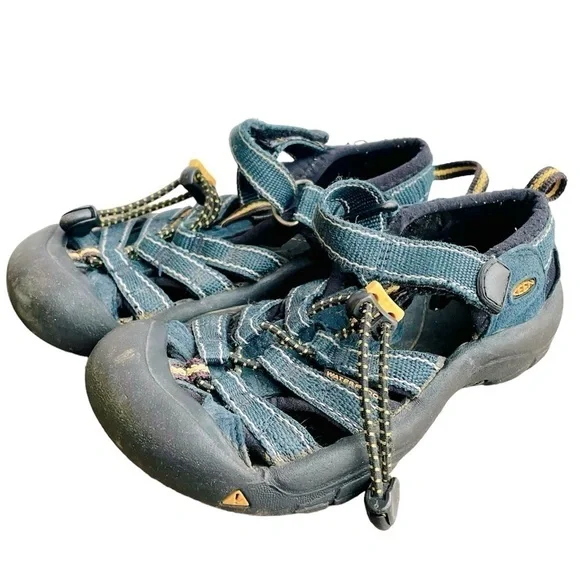 Keen Newport Blue and Black Sandals Size 13*