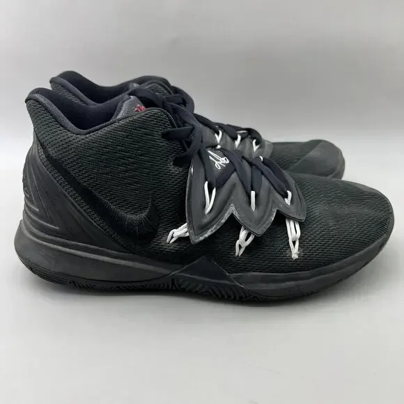 Nike Kyrie Irving 5 Basketball Sneakers Kids Size 6.5 Black Red Carpet Mid Shoes