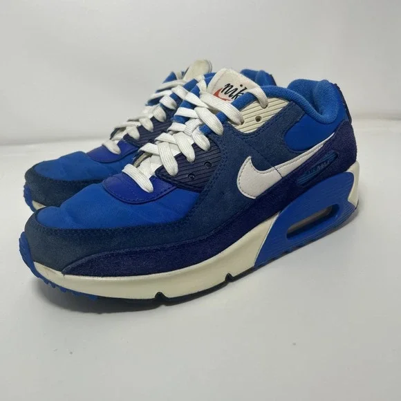 Nike Air Max 90 SE 2 Sneakers Youth Sz 4.5Y, Women's Sz 6 Blue DB4179-400