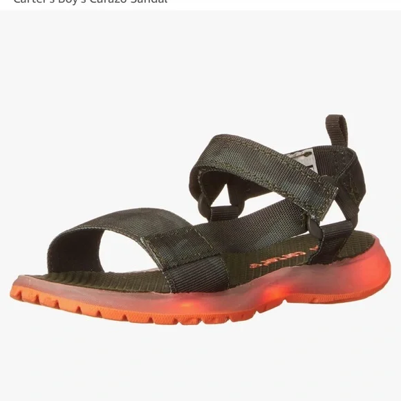 NWT Carter's‎ Baby Boy Light Up Sandals Summer Vacation