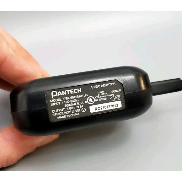 Original‎ Pantech AC/DC Adapter (PTA-5010MUIUS) - Wall Charger for Older Phones