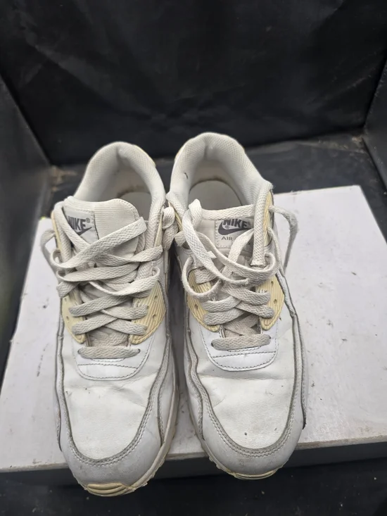 Nike Kids' White/Beige Air Sneakers