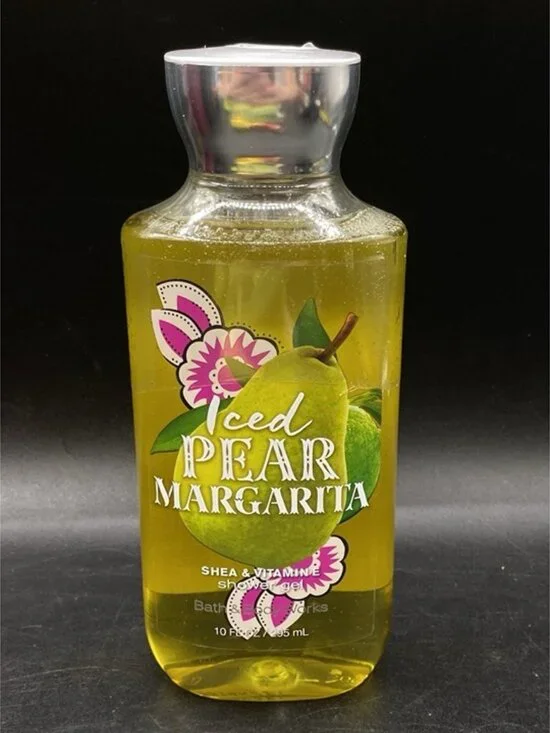 Bath Body Works Iced Pear Margarita Shower Gel Body Wash 10oz Sealed New