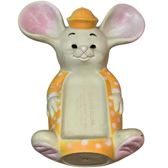 Vintage Rare Merle Norman‎ Cosmetics Squeaky Clean Rubber Soap Dish Bunny Rabbit