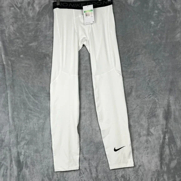 Nike Pro Boys Training Tights White‎ CK4546 100 Size XL