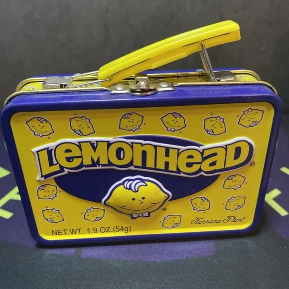 LEMONHEAD Mini Lunch Box from Ferrara Pam Candies G2