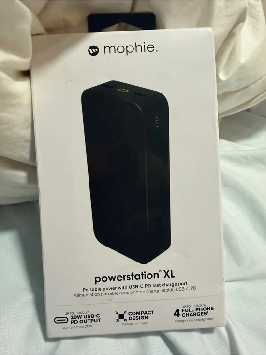 mophie powerstation XL Portable Charger - Black