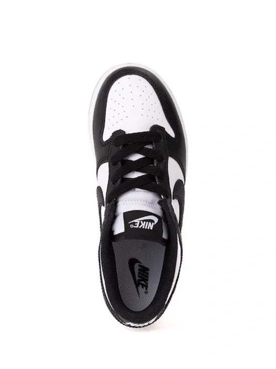 Nike Black & White Low-Top Court Sneaker