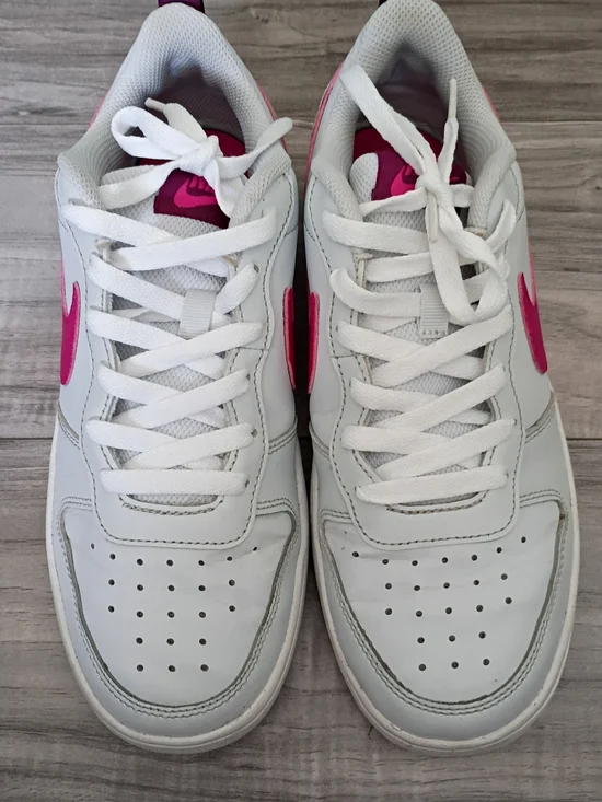 Nike Women's Sneakers with Pink Swoosh