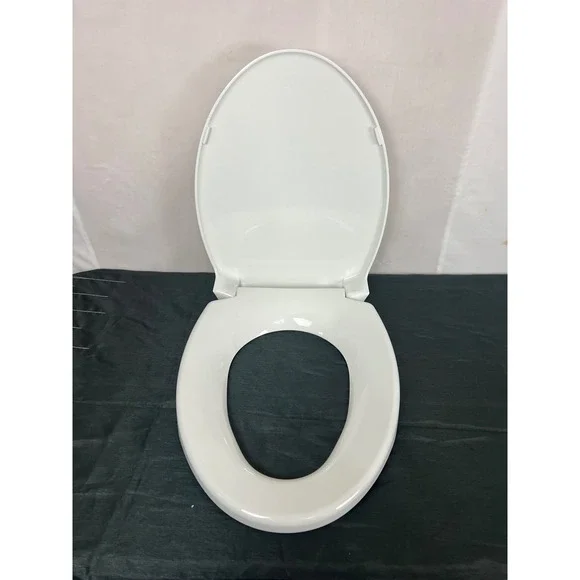 Hygie Rinse SS114‎ SoftClose Elongated Toilet Seat Cotton White TOTO Compatible
