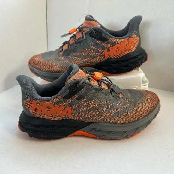 Hoka One One Shoes Youth 6 MD Speedgoat Orange Running