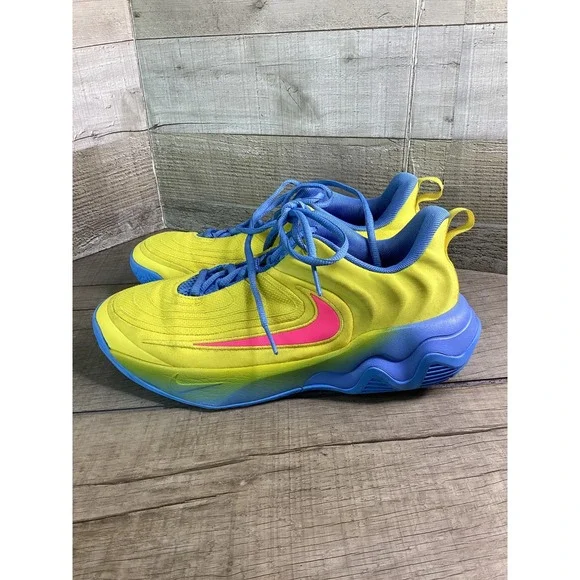 Nike Giannis Immortality 3 GS Opti Yellow Blue Pink Kids Shoes FZ6734-700 6Y