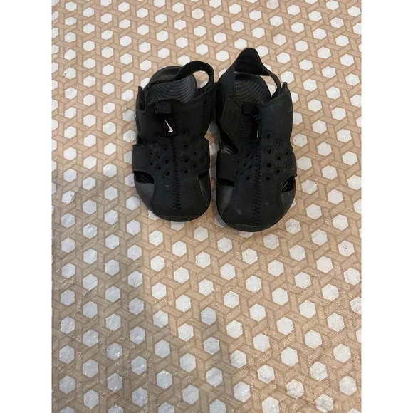 Nike Sunray Protect Toddler Sandals Black, Size 7C