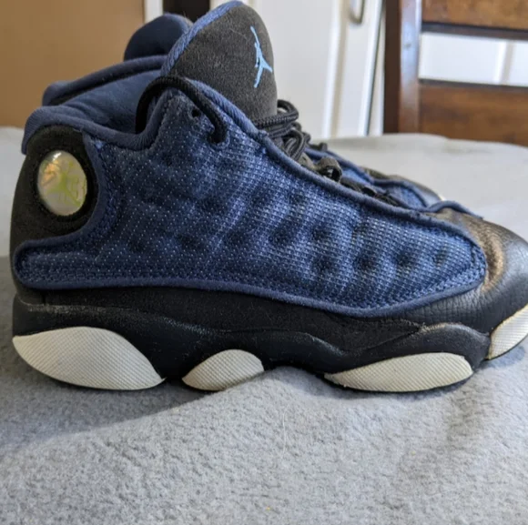 Nike Air Jordan retro 13 sz 2Y‎ navy black. Boys
