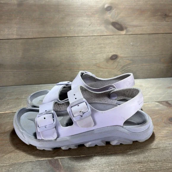 birkenstock mogami kids youth size 32 shoes purple slingback comfort sandals