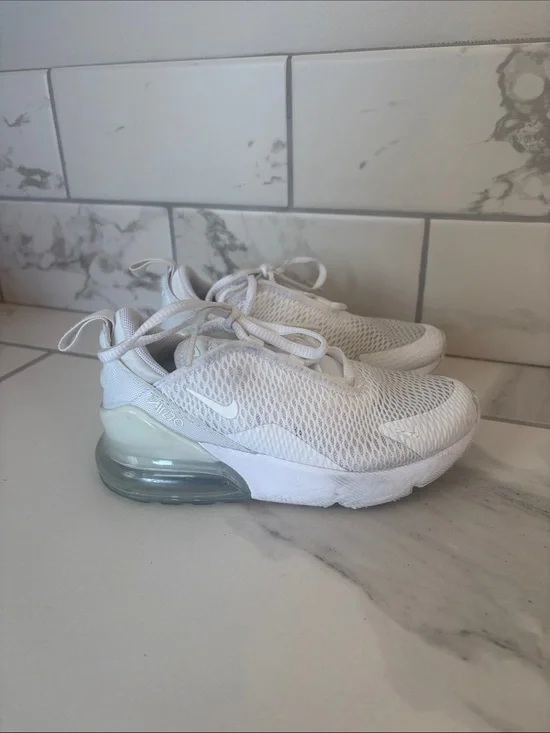 Nike Air Max 270 White Kids Size 12C