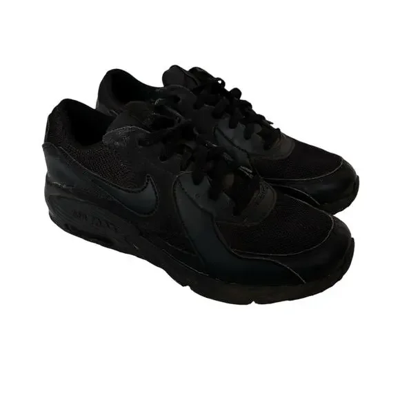 Nike Air Max Excee Black Sneakers Sz 4Y