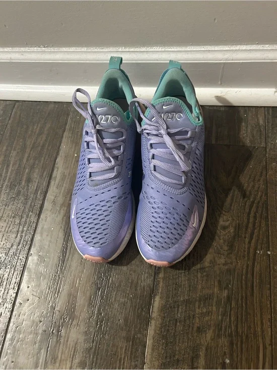 Nike AirMax 270 - purple/teal - Youth SZ7