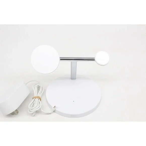 Belkin BOOSTCHARGE PRO 3‎ in 1 Wireless Charger with MagSafe - White - WIZ017