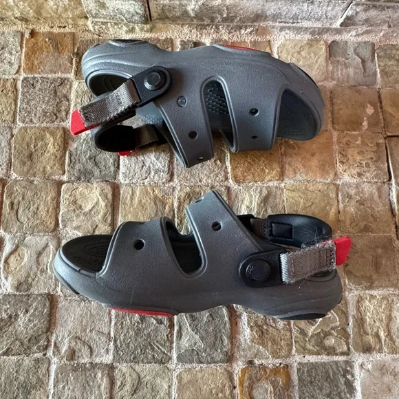 Crocs sandals with adjustable strap